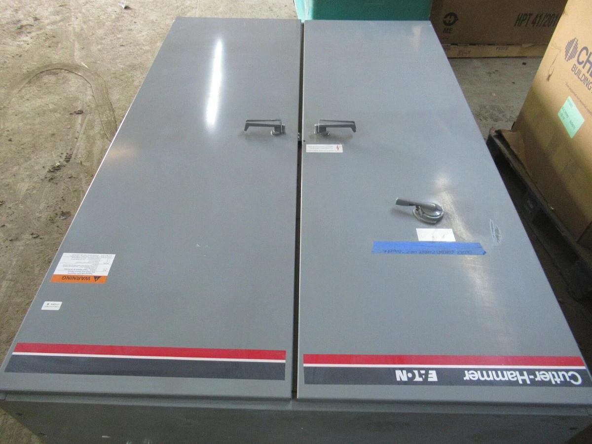 Used 400 HP CUTLER HAMMER SIZE 6 460 VAC REDUCED VOLTAGE SOFT STARTER 540 AMP C10J3