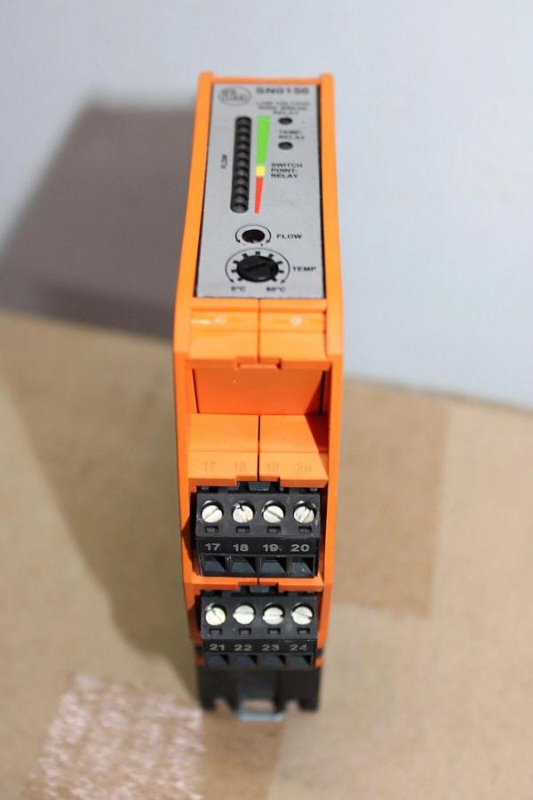 Used IFM CURRENT MONITOR FOR FLOW SENSOR SN0150 VS3000 240 VAC 4 AMP *WARRANTY*