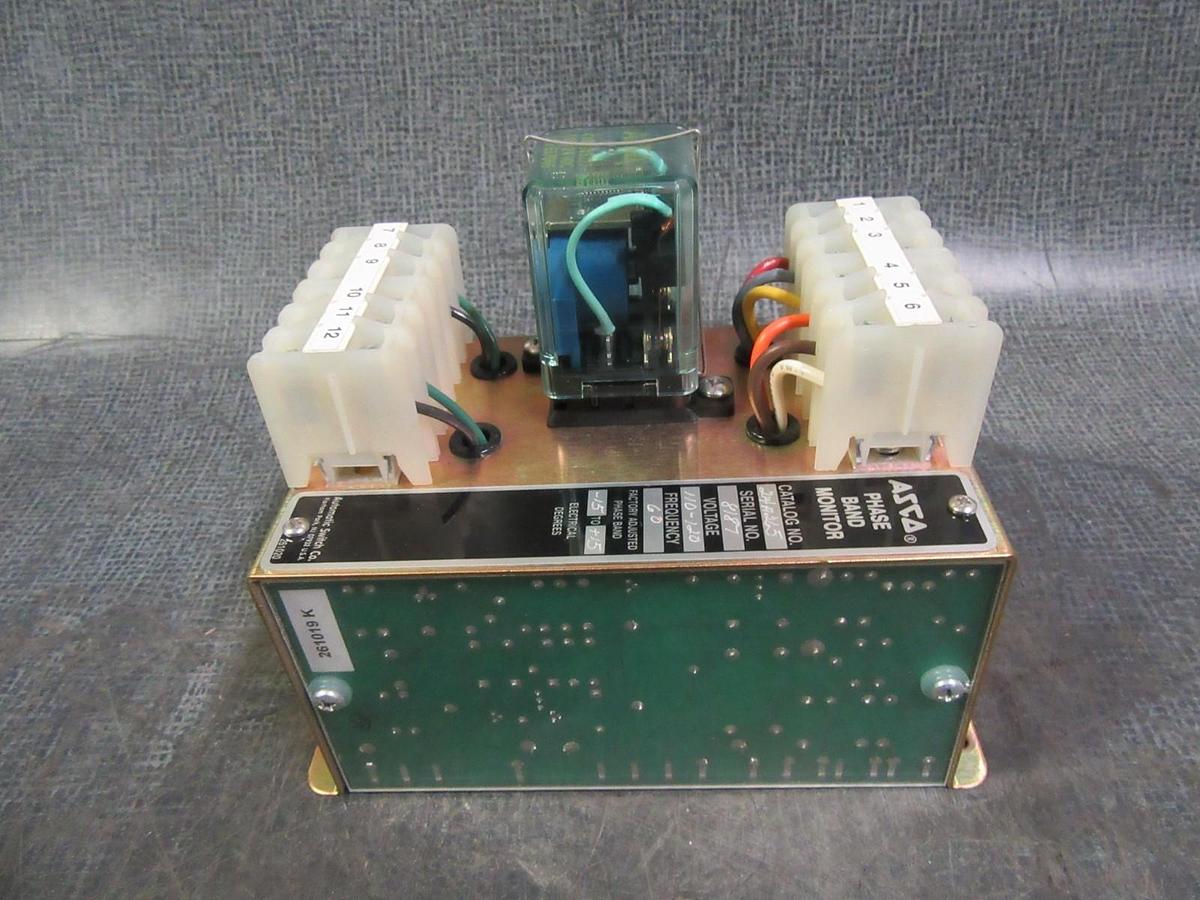 Used ASCO PHASE BAND MONITER 214A265 110-120V 60 HZ ** WARRANTY INCLUDED **