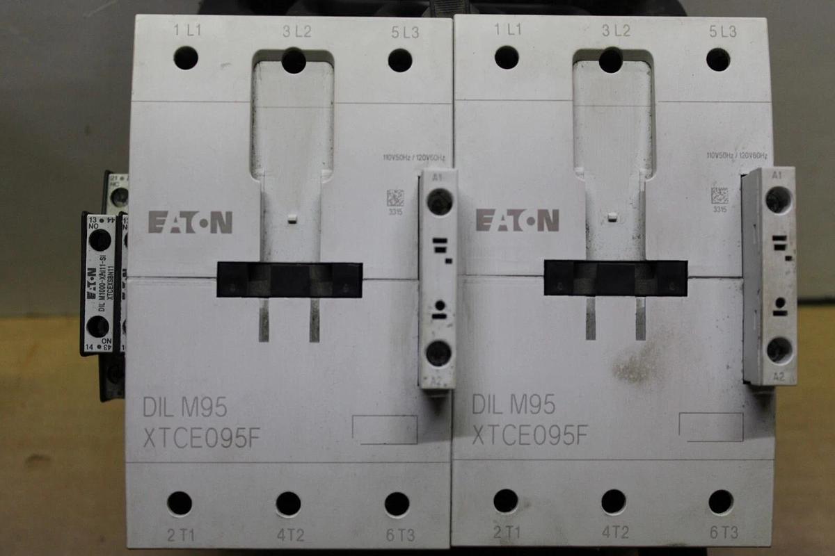 Used EATON REVERSING CONTACTOR DIL-M95 XTCE095F **WARRANTY**