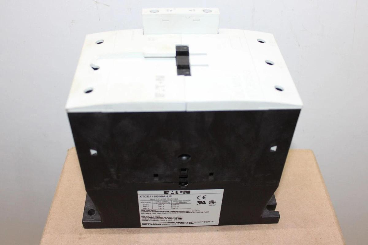 Used EATON CONTACTOR DIL-M115 XTCE115G00A-LR 600 VOLT 200 AMP **WARRANTY**