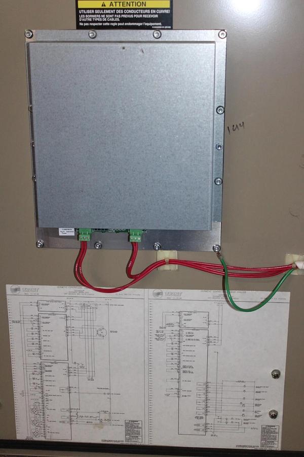 Used TRANE CENTRAVAC CHILLER CONTROL SYSTEM CVHF555 460V 3-PHASE 320KW *WARRANTY*