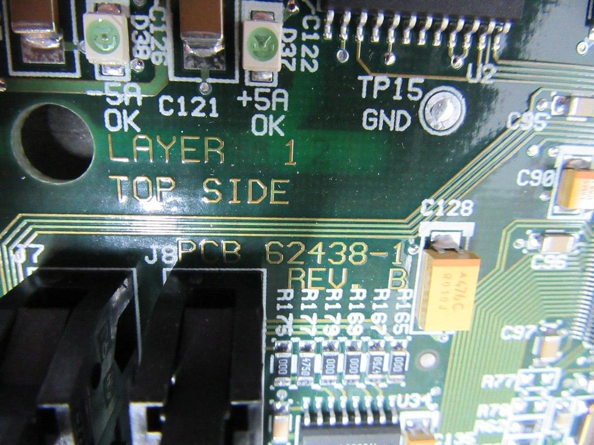 CYBEREX MICRO CONTROL CIRCUIT BOARD 41-09-629281 REV. A PCB-62438-1 REV. B