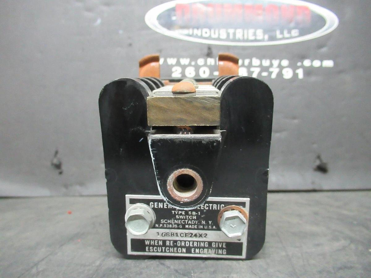 Used GENERAL ELECTRIC ANMETER CAM ROTARY SWITCH 16SB1CE24X2 SB-1 **WARRANTY**