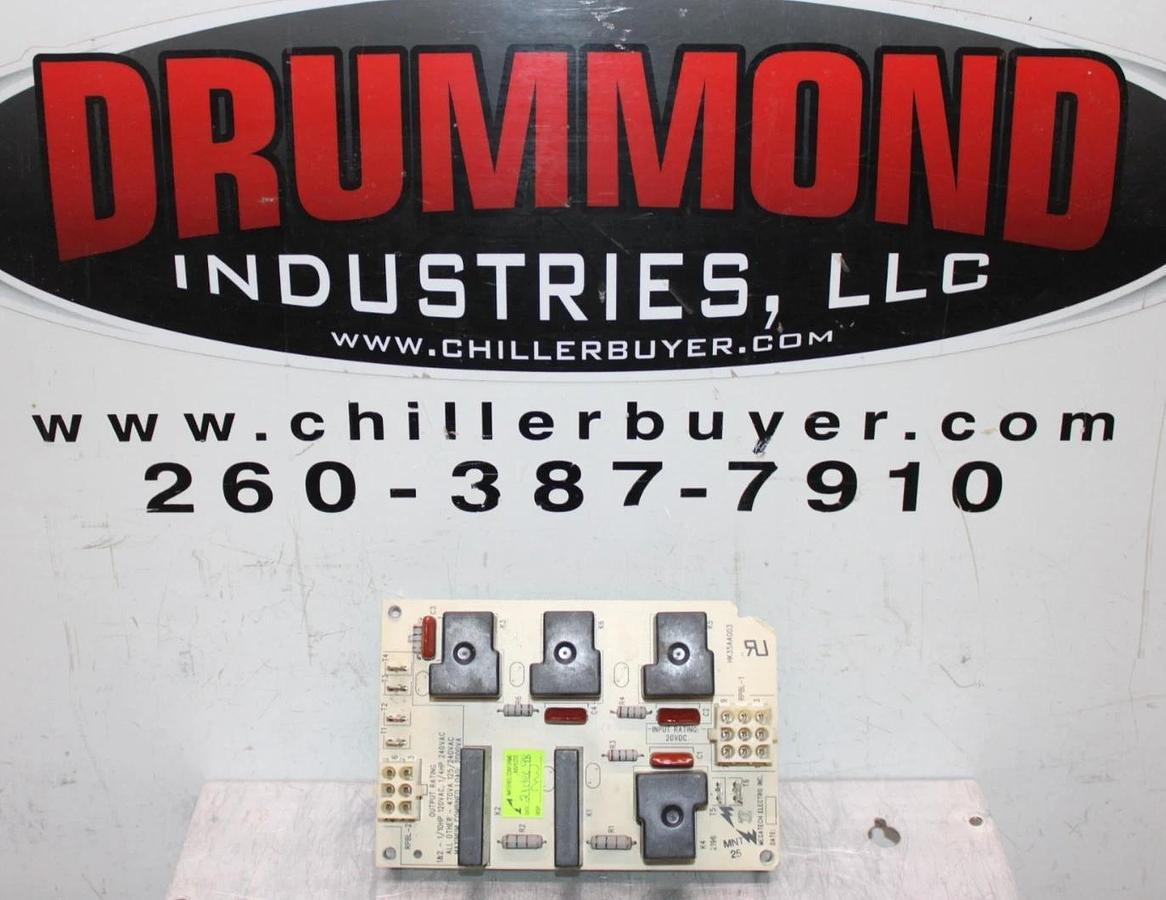 Used MEGATECH ELECTRO RELAY I/O CIRCUIT BOARD HK35AA003 PCBHK35AA0003 REV. 4