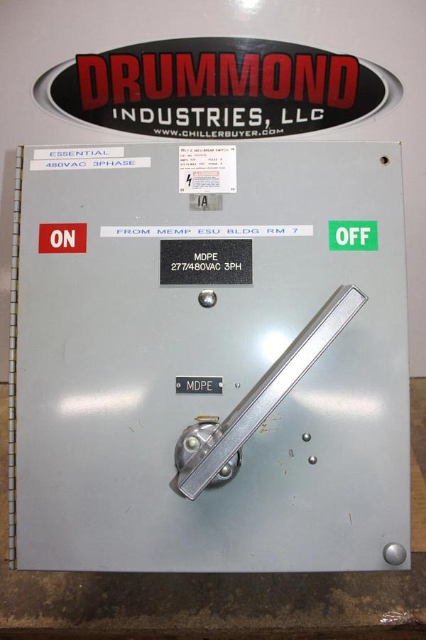 Used ITE VACU-BREAK DISCONNECT SWITCH VMS366B 600 AMP 600 VAC 3-PHASE 3-POLE