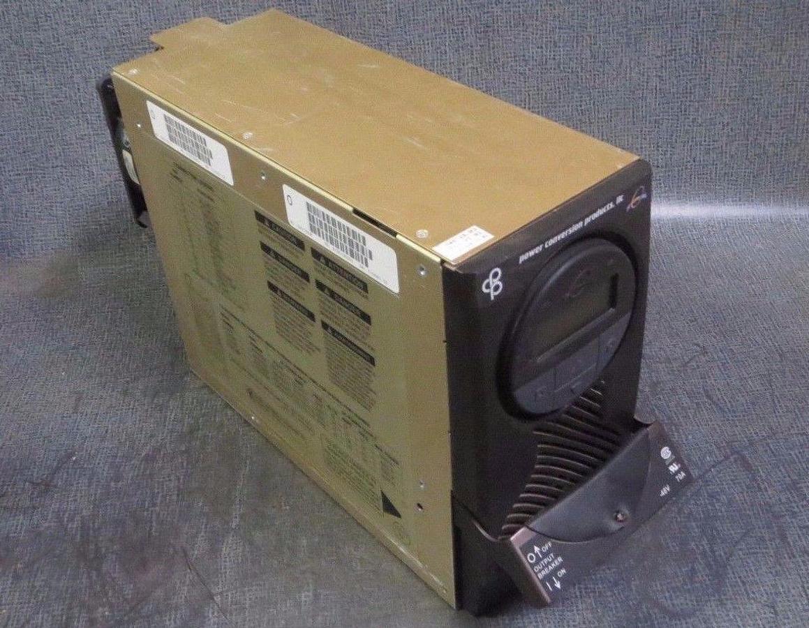 Used EMERSON / POWER CONVERSION RECTIFIER 48V 70 AMP 4000W 9155100321 G-48-70D