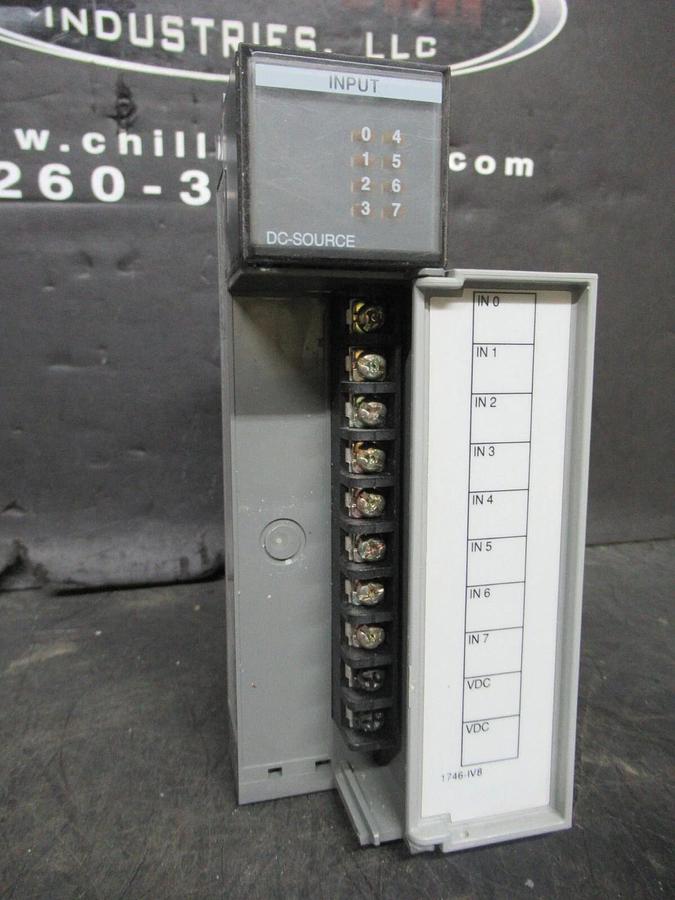 ALLEN BRADLEY SLC-500 INPUT MODULE 1746-IV8 SER. A *NEW SURPLUS*
