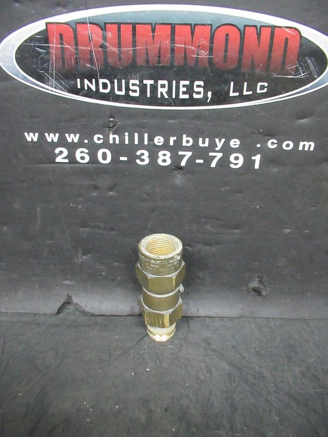 Used HENRY PRESSURE RELIEF VALVE 5242 3/4" 300 PSI 35.5 IBS OF AIR/MIN **WARRANTY**