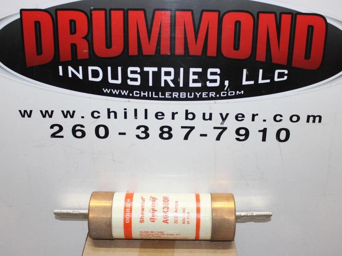 Used GOULD SHAWMUT AMPTRAP A6K300R 300 AMP 600 VAC RK-1 **WARRANTY INCLUDED**