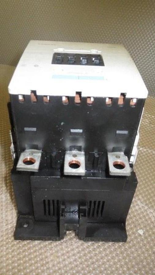 Used SIEMENS SIRIUS CONTACTOR -215 AMP 3 PHASE 127V COIL MODEL 3RT1056-6