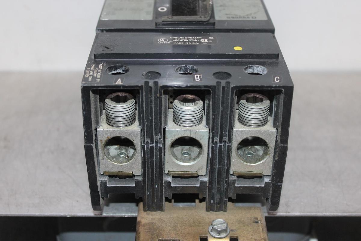 Used SQUARE D I-LINE CIRCUIT BREAKER FA34060 60 AMP 480 VAC 3-POLE