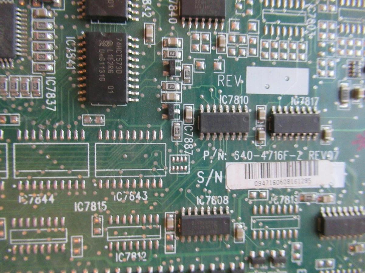 Used APC BATTERY MONITOR BOARD 640-4716F-Z REV 97 **WARRANTY INCLUDED**