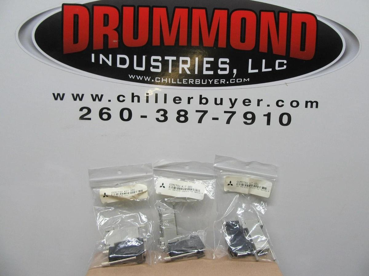 (2) MITUBISHI CCMITSU KIT D89-RJ45 ADAPTER FOR NETCOM-S