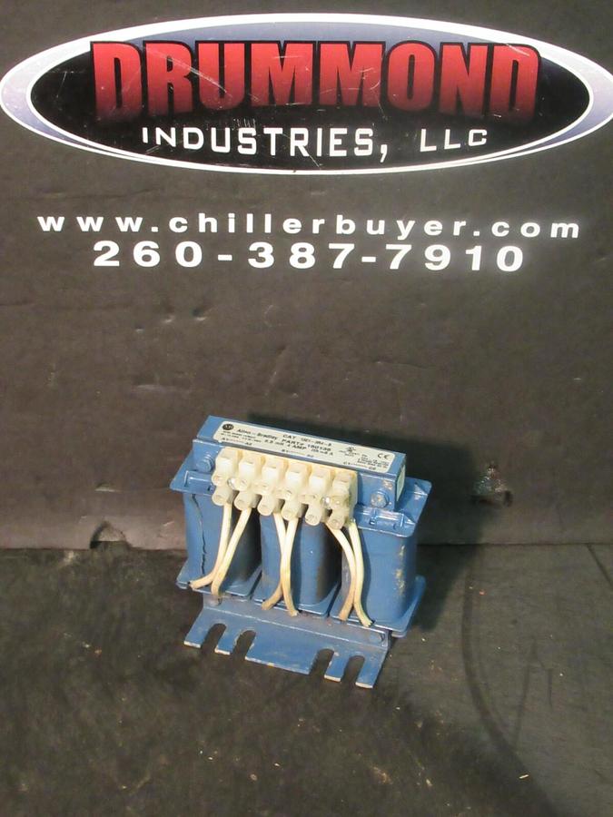 Used ALLEN BRADLEY 3 PHASE REACTOR CAT# 1321-3R4-B P/N: 150135 6.5 mH 4 A 600 V MAX