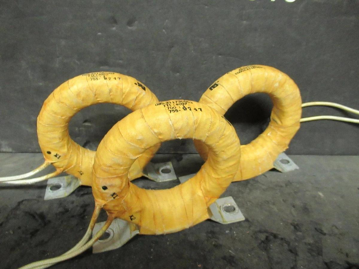 Used (3 QTY) YORK / JOHNSON CONTROLS CT 025-21173C003 CURRENT TRANSFORMER TTI-14097