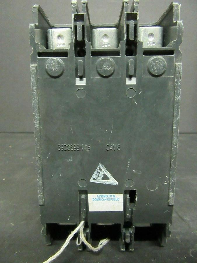 Used 15 AMP ALLEN BRADLEY BREAKER 140U-H6C3-C15 SER. B 3 POLE 600 VAC **WARRANTY**
