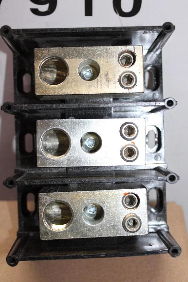 Used LOT OF 3 GOULD SHAWMUT TERMINATION LUG 67013 PDB 3-POLE 600 VOLT **WARRANTY**