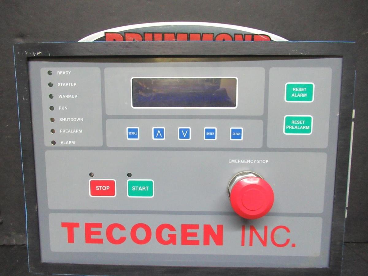 Used TECOGEN INC CHILLER MONITOR 05464-ASSY-31107-03-B 03601-85 31106-03 **WARRANTY**