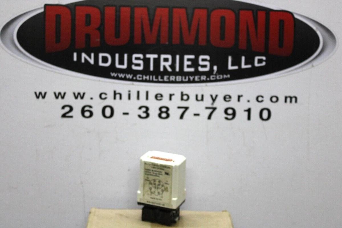 Used ATC-TENOR CONTROLS DUAL FUNCTION TIME DELAY RELAY 657-8-4000 240 VAC 5 AMP