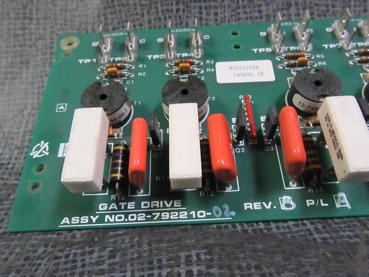 Used LIEBERT GATE DRIVE ASSY. 02-792210-02 REV B P/L A ** WARRANTY INCLUDED **