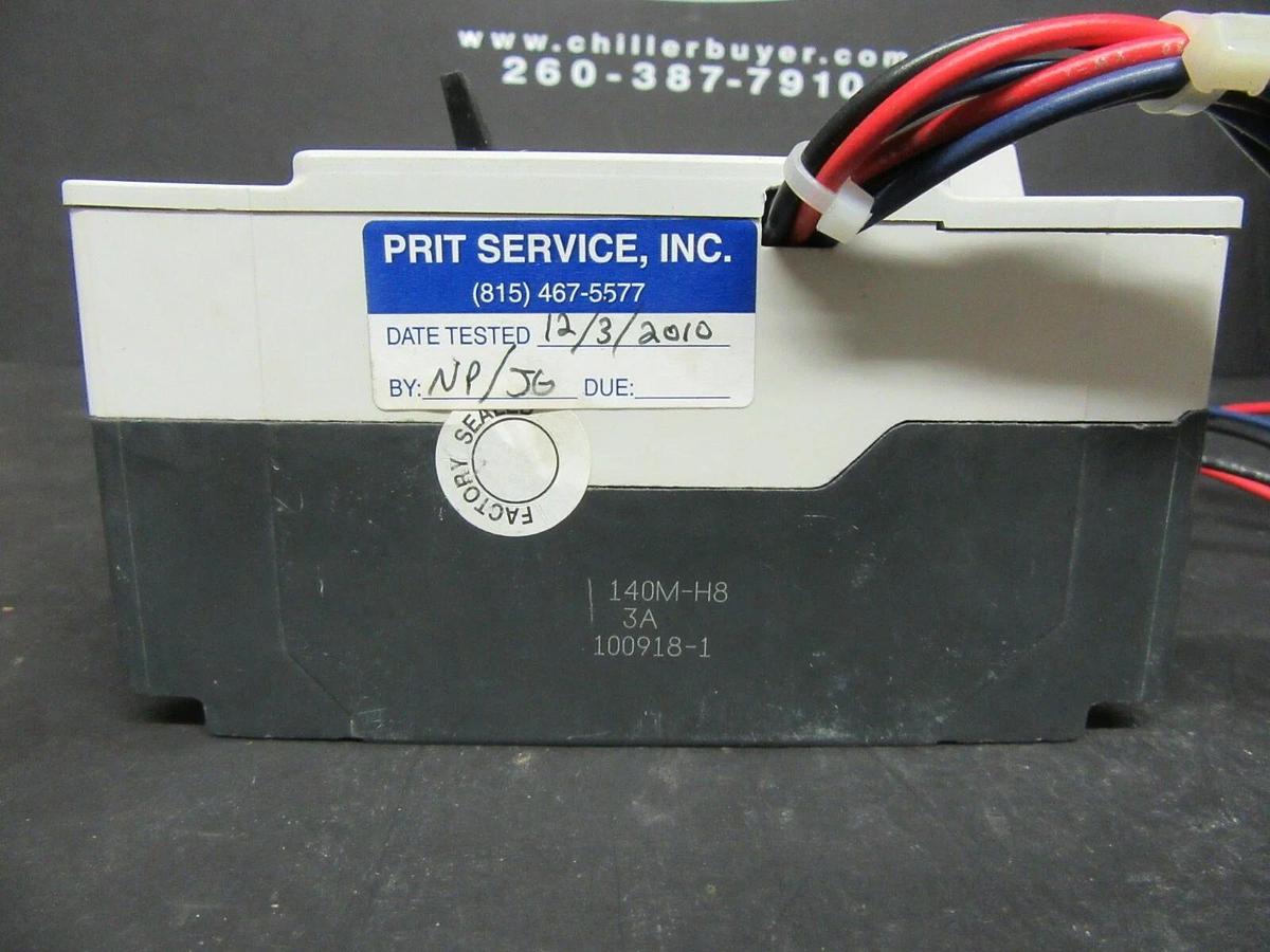 Used 3 AMP ALLEN BRADLEY BREAKER 140M-H8P-B30 3 POLE 480 VAC **WARRANTY INCLUDED!**
