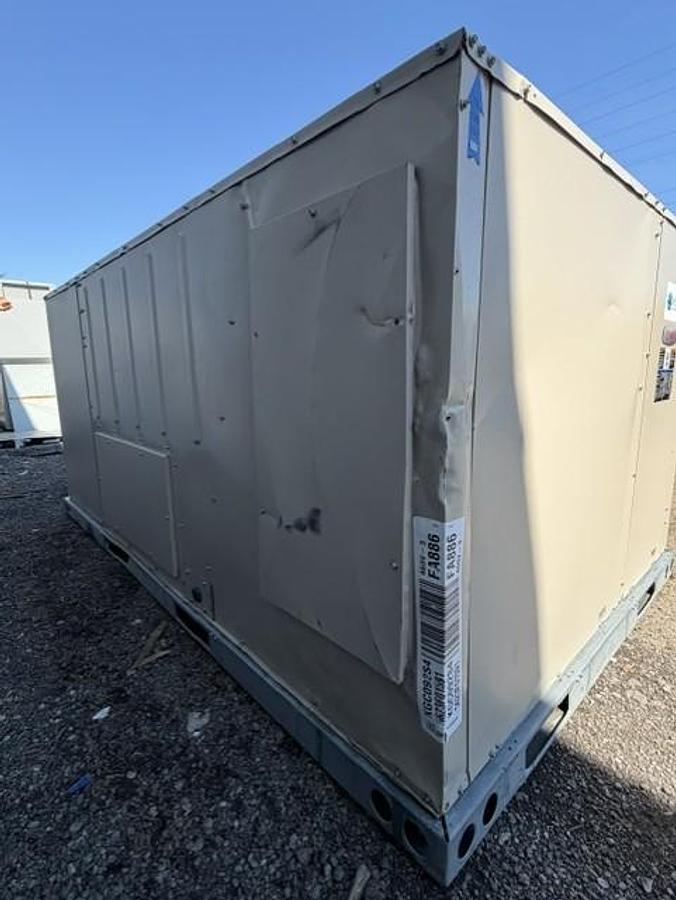 NEW SURPLUS 7.5 TON LENNOX PACKAGE UNIT 2-STAGE KGC092S4MS1G 460V GAS HEAT