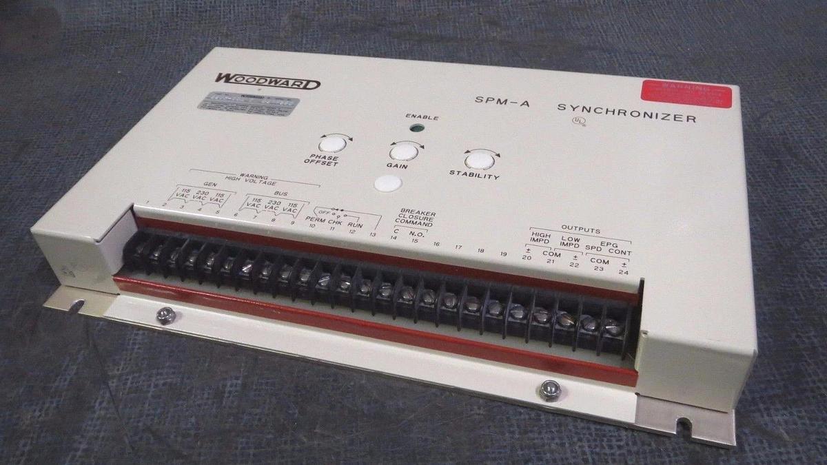 Used WOODWARD SPM-A SYNCHRONIZER 115/230 VAC P/N: 9905-001 REVISION E **WARRANTY**