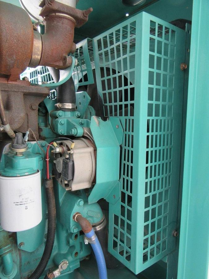 Used 40 KW 50 KW DIESEL GENERATOR CUMMINS 120/240V B3.9-G1 RECONNECTABLE VIDEO