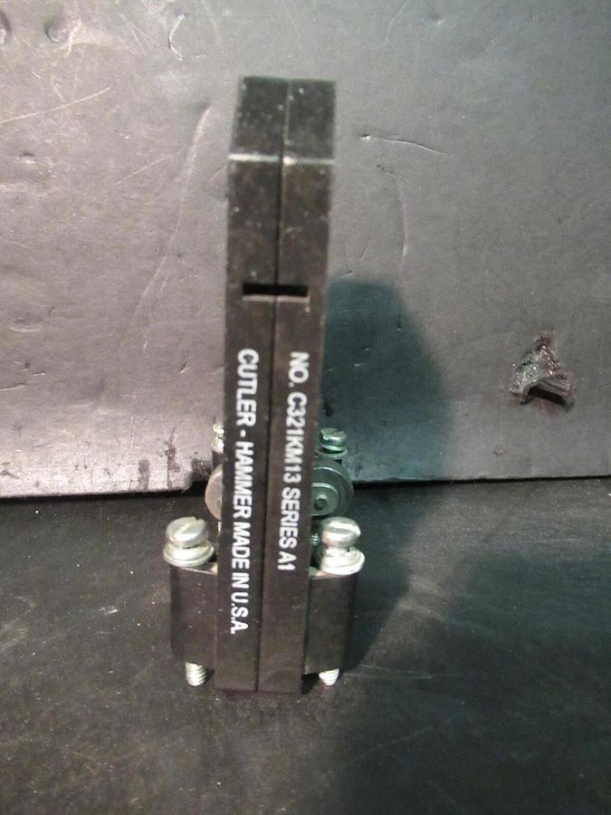 Used CUTLER HAMMER MECHANICAL INTERLOCK C321KM13 SERIES A1 **WARRANTY**