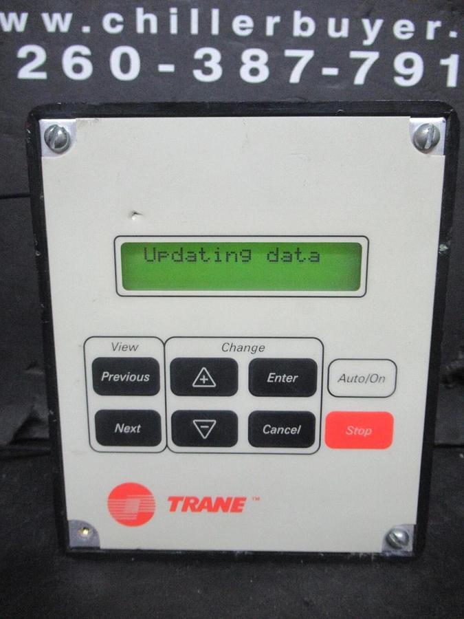 Used TRANE CHILLER INTERFACE 6400-0855-02 REV. D 6200-0052-05 6400-0854-03 REV. E