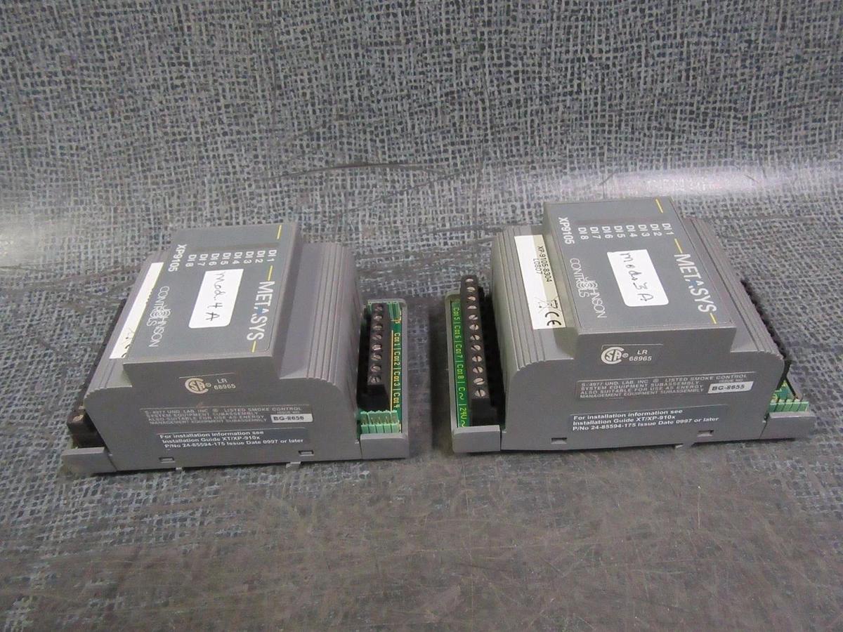 Used (1) JOHNSON CONTROLS METASYS XP-9105-8304 EXPANSION MODULE L0803  **WARRANTY**