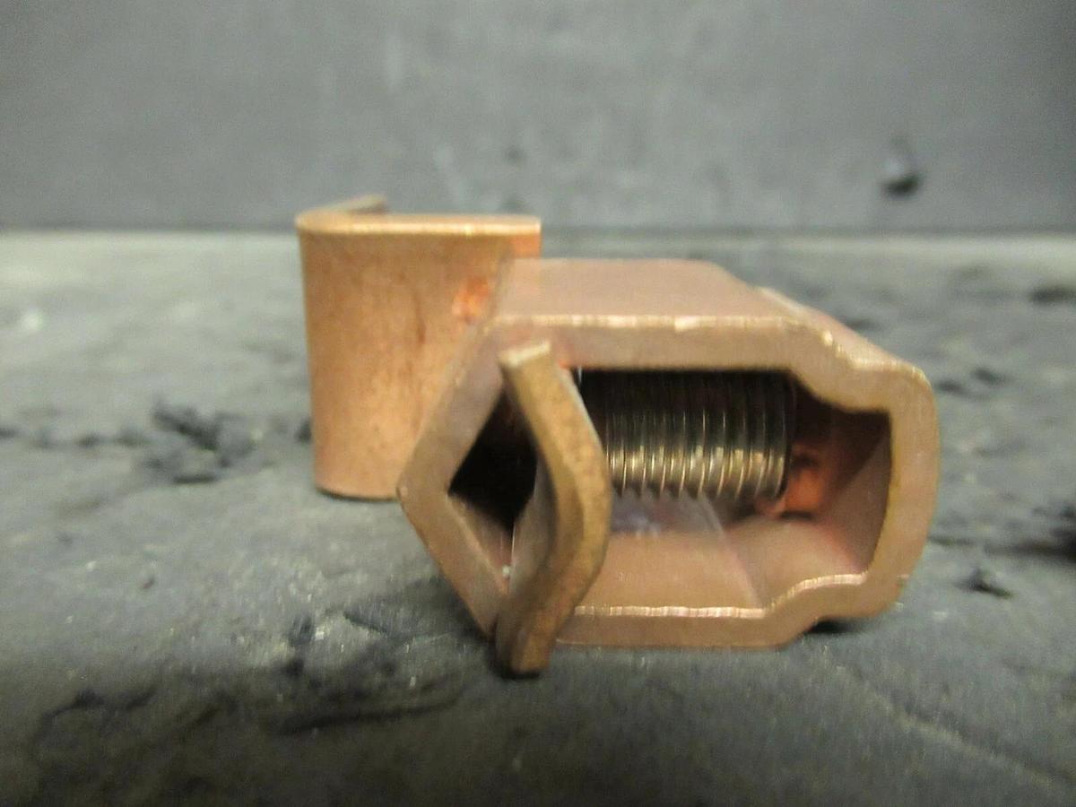 Used (4 QTY) BLACKBURN BKB SINGLE BARREL CONNECTOR TERMINAL LUG SET 4/0 - #2 BTC4102