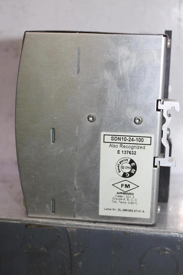 Used SOLA POWER SUPPLY SDN10-24-100 115/230 VAC 6 AMP 031-44292 *WARRANTY*