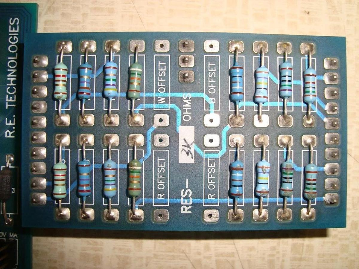 KELE WENTECH UNIVERSAL RESISTANCE TRANSDUCER CONTROL BOARD RES-1 W/ RES-3K