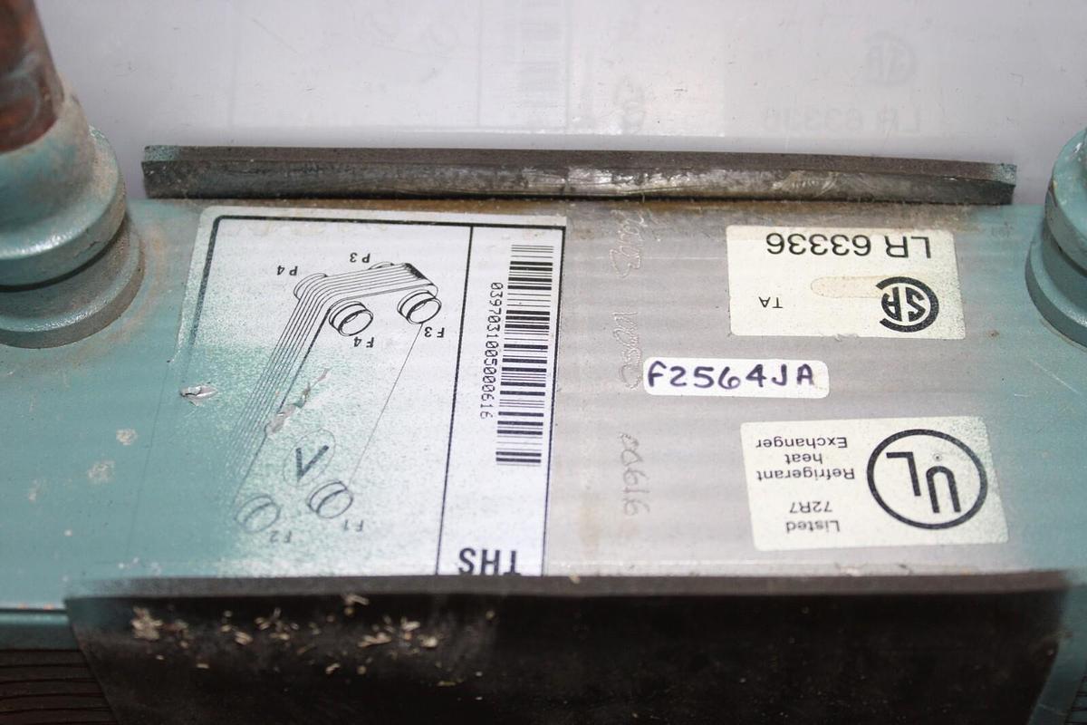 Used SWEP HEAT EXCHANGER B5*050 MAX TEMP: 365F 435 PSI