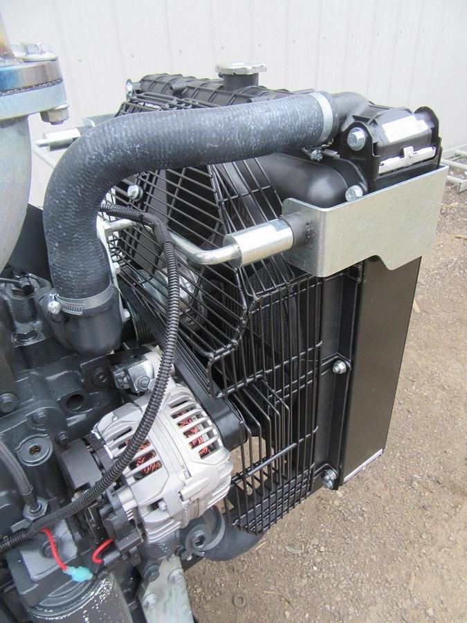 Used NEW 60 KW DIESEL GENERATOR FPT F4GE9455 DIESEL 277/480 VOLT RE-CONNECTABLE