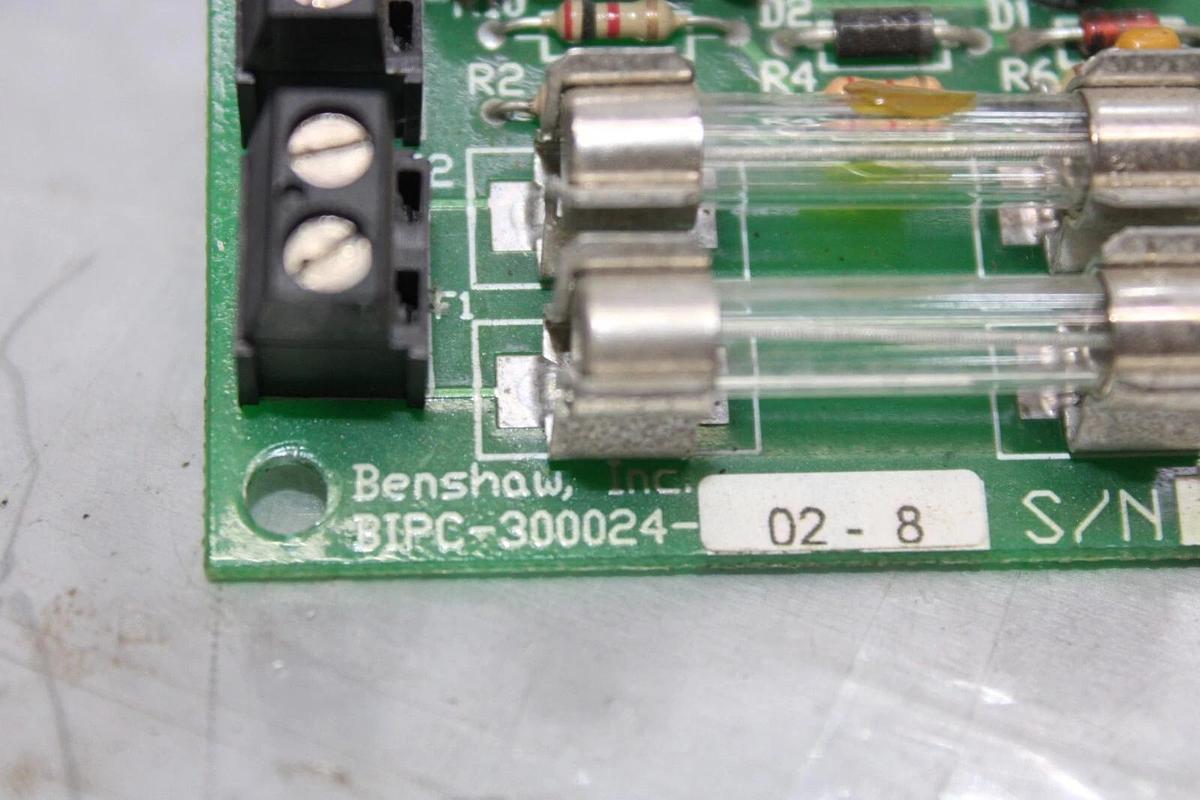 Used BENSHAW CIRCUIT BOARD BIPC-300024-02-8 **WARRANTY INCLUDED**