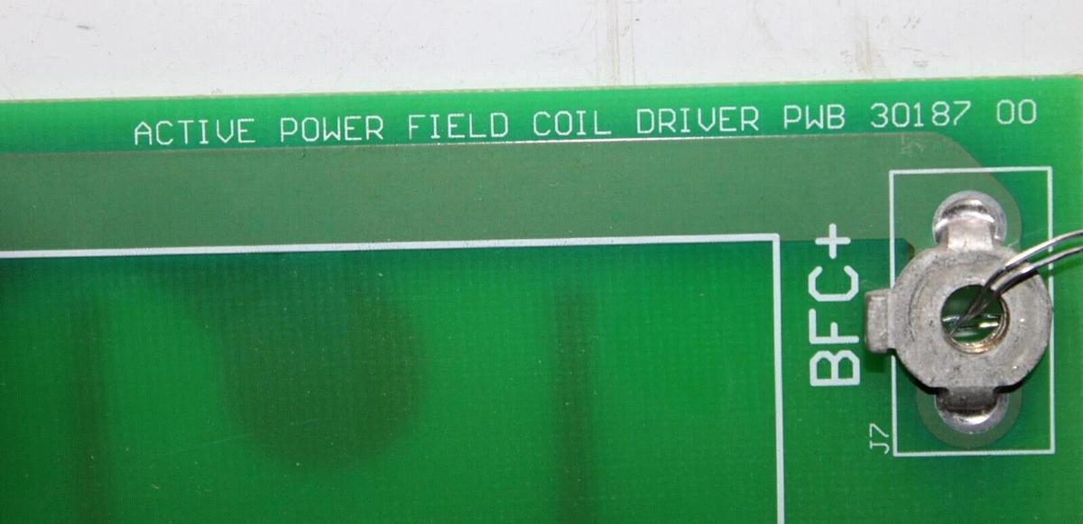 Used ACTIVE POWER FIELD COIL DRIVER BOARD 30187-00 30186 REV. B **WARRANTY**