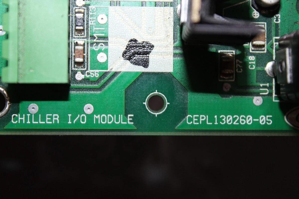 Used CARRIER CHILLER I/O CIRCUIT BOARD CEPL130260-05 CEBD430260-06 REV. A