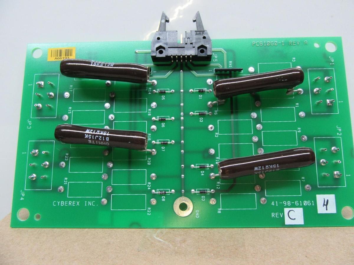 CYBEREX CIRCUIT BOARD 41-98-610614 REV. C PCB-61060-1 REV. A **WARRANTY**