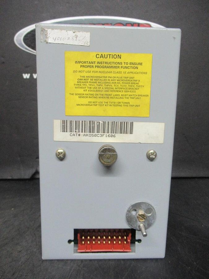 Used GE MICROVERSATRIP PLUS TRIP UNIT FOR CONVERSION KIT AKO50C3F1606 1200 AMP TRIP