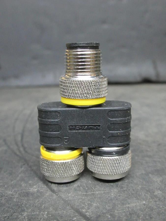 NEW IN BAG TURCK YB2-FSM4.5-2FKM4.5 EUROFAST DAISY CHAIN SPLITTER CONNECTOR