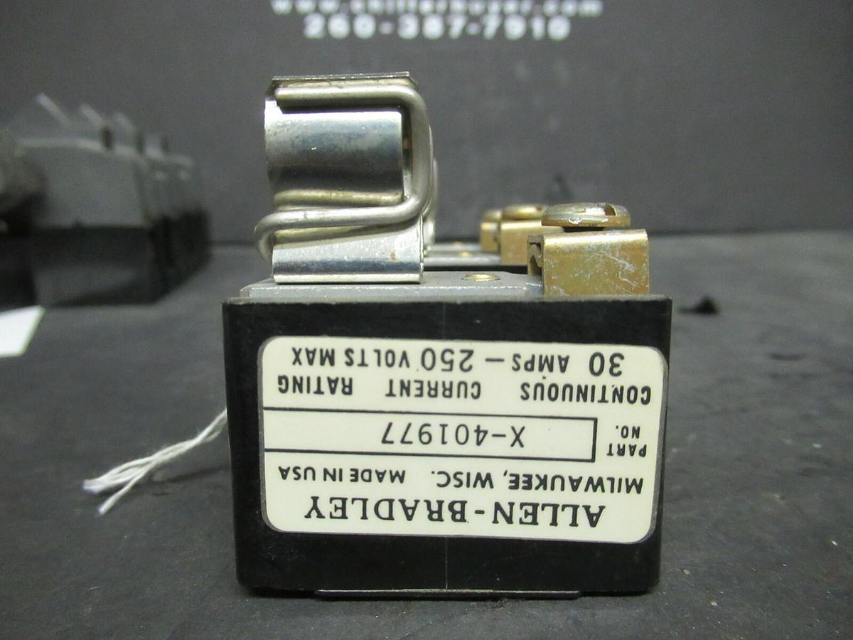 Used ALLEN BRADLEY DISCONNECT SWITCH BUL. 1494F 600 VAC 30 AMP 20 HP