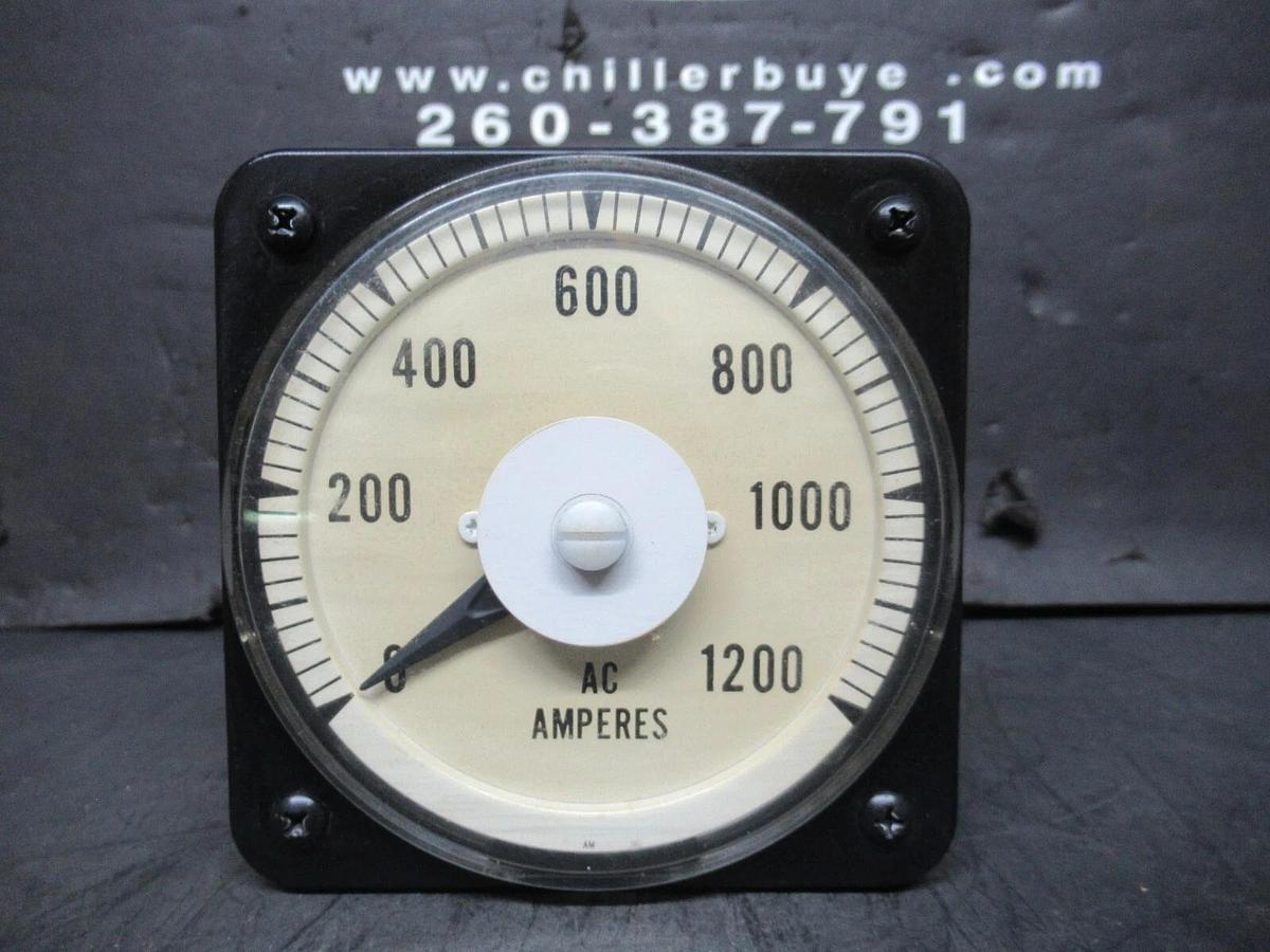 Used YOKOGAWA AC AMMETER 103131LSSV 136-202-134 1200 AC AMPERES MAX **WARRANTY**