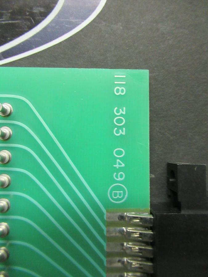 Used EXIDE ELECTRONICS 101071874 EXTENSION BOARD MODULE 118 303 049 REV B QM072007