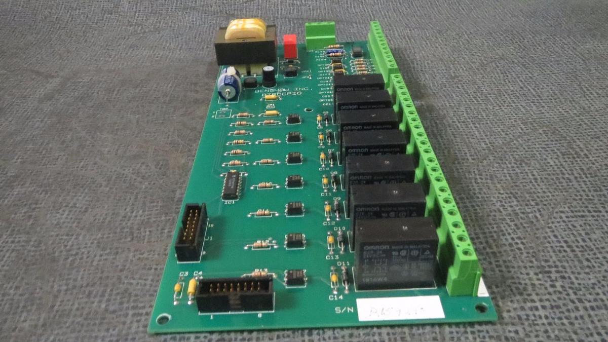 Used BENSHAW I/O INPUT OUTPUT CHILLER CIRCUIT BOARD MODEL: BIPCCPIO ASSEMBLY: PC-1364