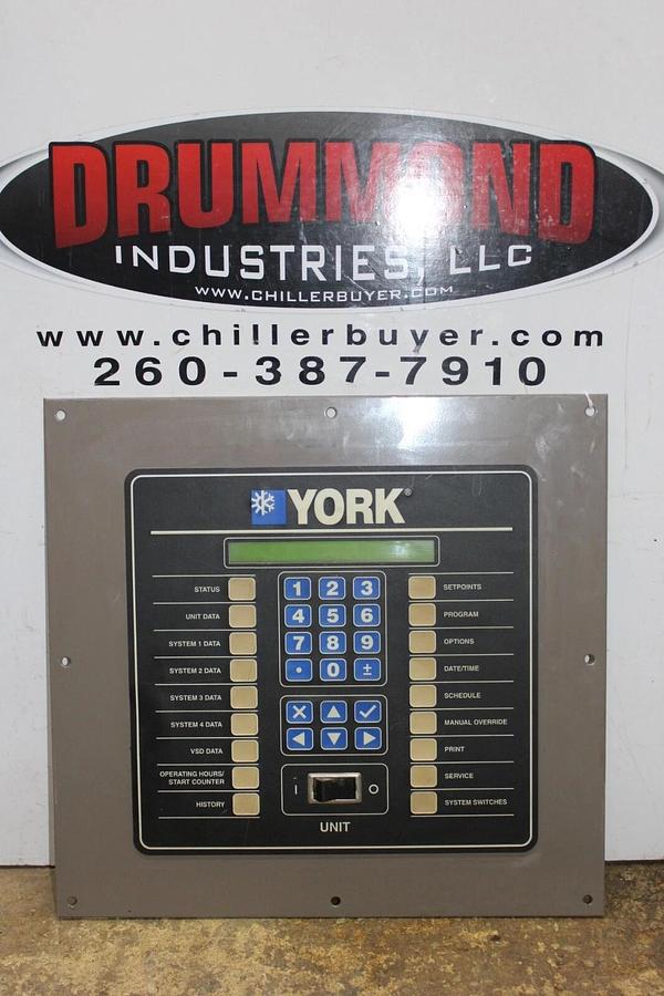 Used YORK KEYPAD CHILLER CONTROL PANEL YK-024-34930-000 CM4027-SYT2LY-HR90-R17D
