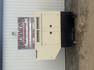 Used 60 KW DIESEL GENERATOR KATOLIGHT 120/240V RE-CONNECTABLE SOUND ENCLOSED 285 HRS