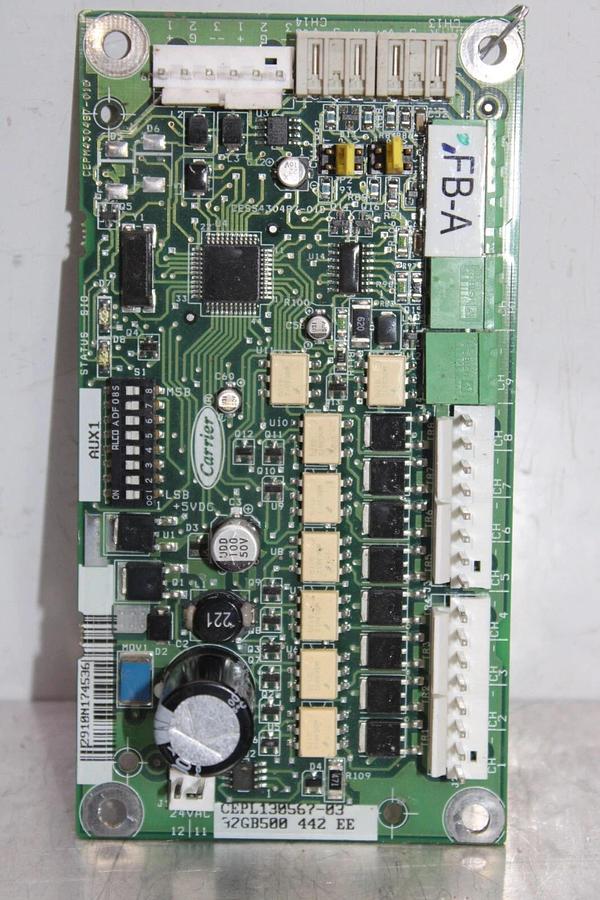 Used CARRIER HVAC CONTROL BOARD CEPL130567-03 32GB500-442-EE CEBD430567-03C